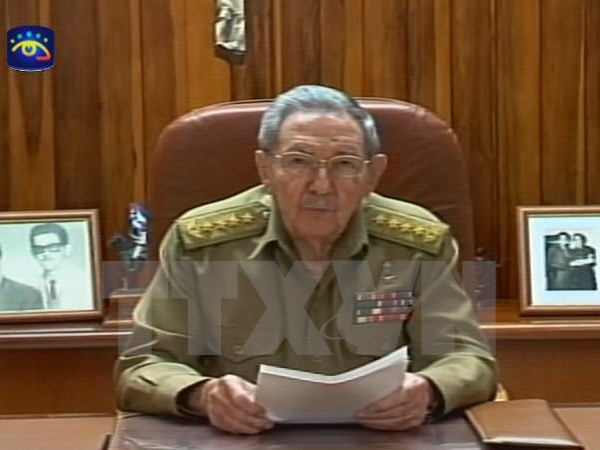 Chủ tịch Cuba Raul Castro. (Ảnh: AFP/TTXVN)