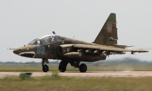 Một chiến đấu cơ Su-25 của Ukraine. Ảnh: Mil.gov.ua.