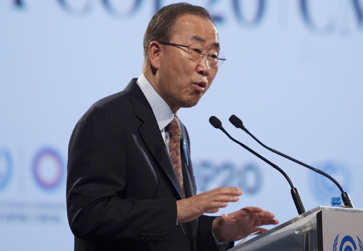 Ông Ban Ki-moon, Tổng thư ký LHQ - Ảnh: Reuters