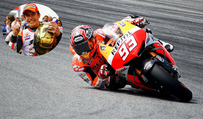  Marc Marquez (đua xe MotoGP, Tây Ban Nha)  Mới chỉ 21 tuổi, nhưng Marc Marquez đã lần thứ hai liên tiếp vô địch thế giới cùng kết quả tuyệt vời ở mùa giải vừa qua. Anh giành ngôi nhất MotoGP 2014 sớm ba chặng, khi chiến thắng tới 13 trong tổng số 18 chặng, trong đó về nhất liên tiếp ở mười chặng đầu mùa, cùng với 13 lần giành quyền xuất phát ở vị trí đầu và 12 lần đạt thành tích vòng nhanh nhất.  Khi lần đầu đăng quang hồi năm 2013, Marc Marquez trở thành tay lái trẻ nhất trong lịch sử đua MotoGP làm được như vậy, và làm xuất hiện nhiều nhận xét rằng anh có đủ tài năng để thách thức kỷ lục khó phá của Valentino Rossi – người đã chín lần vô địch nội dung đua xe hấp dẫn này