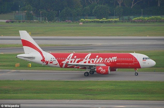 Một chiếc Airbus A320 của AirAsia. 