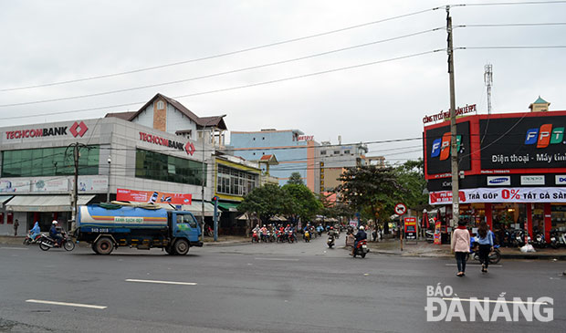 Đô thị Liên Chiểu phát triển với hệ thống giao thông khá đồng bộ.