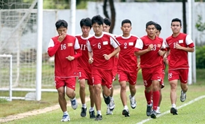 The national U19 team will represent Viet Nam at the Singapore SEA Games next year (Photo thethaovanhoa.vn)