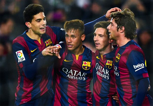 Barca lấy lại niềm tin bằng chiến thắng hoành tráng.