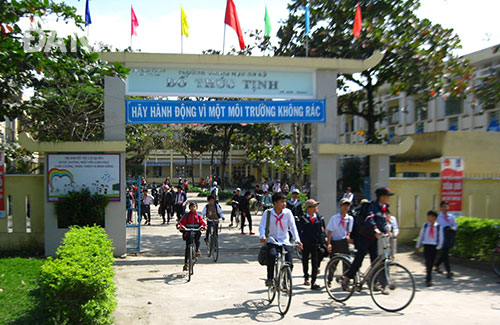 Ngôi trường THCS mang tên ông đều ở xã Hòa Khương, huyện Hòa Vang. Ảnh: L.G.L.