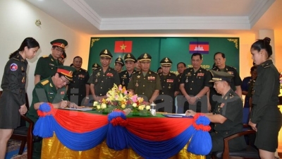 Delegates at the inauguration ceremony