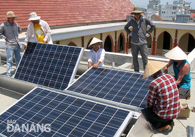 Công ty Solar Serve là DNXH đầu tiên ở Đà Nẵng đã tiếp cận được nguồn vốn từ các tổ chức phi lợi nhuận để triển khai các dự án năng lượng mặt trời.