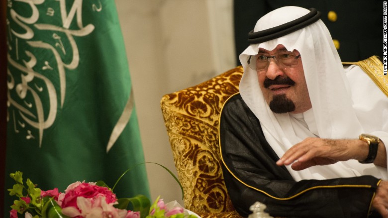 Vua Ả Rập Saudi, Abdullah bin Adbulaziz đã từ trần lúc 1 giờ 00 sáng 23-1-2015. Ảnh: Getty