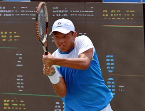 Tennis player Ly Hoang Nam