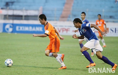 SHB DN and Hoang Anh Gia Lai players   