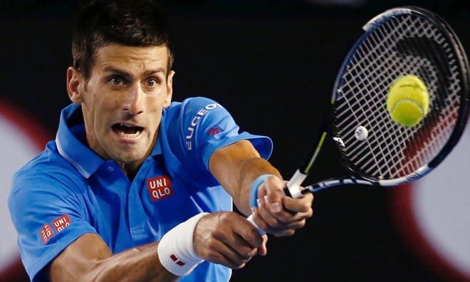 Djokovic giành vé vào bán kết. (Nguồn: Reuters)