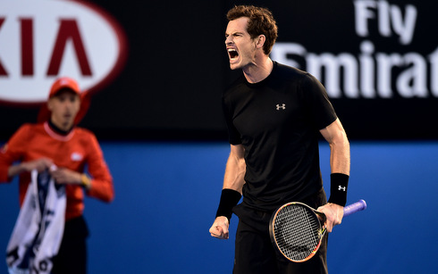 Murray đã có một trận đấu quá ấn tượng (Ảnh: Tennis Australia)