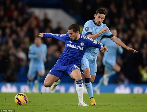 Man City áp đảo cơ hội trong hiệp 1 nhưng chỉ một lần được cụ thể hóa bằng bàn thắng