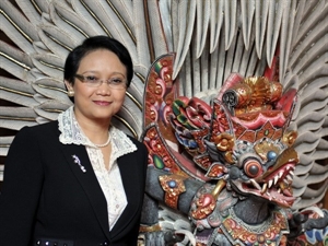 Indonesian Foreign Minister Retno Marsudi 