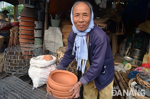   … and clay pots