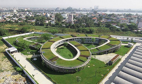 The Farming Kindergarten in southern Dong Nai Province designed by Vo Trong Nghia Architects