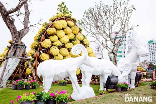   The image of a goat, the animal designation for the 2015 lunar year…