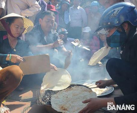  … and rice paper grilling competitions.