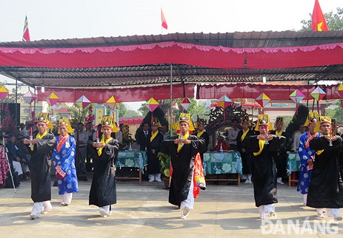 Procession of candles