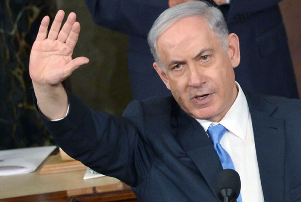 Thủ tướng Israel Benjamin Netanyahu muốn Quốc hội Mỹ ngăn chặn thỏa thuận giữa Washington với Iran.  	                   Ảnh: AFP