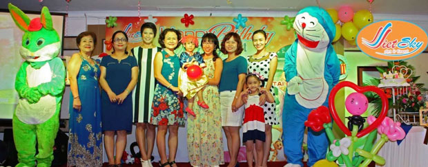 Một buổi tiệc sinh nhật được tổ chức bởi Công ty Tổ chức sự kiện và Nghệ thuật Việt Sky.  (Ảnh do nhân vật cung cấp)