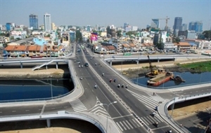 A bridge was built using Japan's ODA fund. (Source: Thediplomat.com)