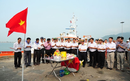 The commemoration ceremony for the Truong Sa martyrs 