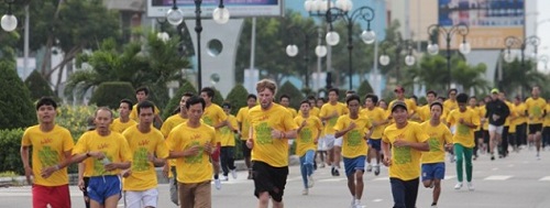 Runners at last year’s event