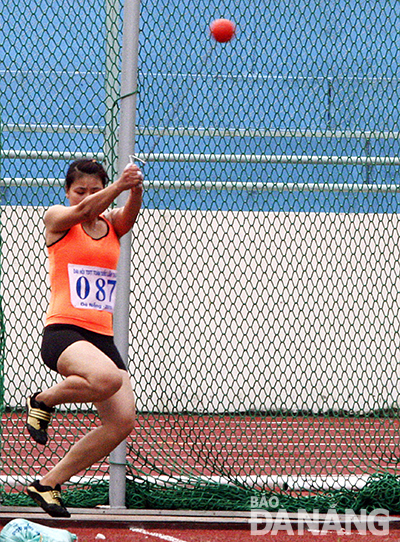 Retired hammer thrower Nguyen Ngoc Ly