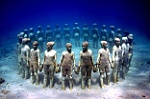 Độc đáo bảo tàng nghệ thuật dưới nước ở Mexico