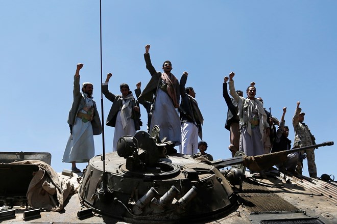 Lực lượng phiến quân Houthi. (Nguồn: Reuters)