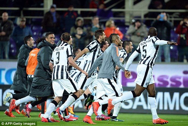 Juventus đã có một cú ngược dòng ngoạn mục trước Fiorentina