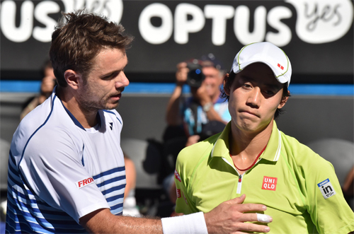 Nhóm tay vợt mới trỗi dậy như Wawrinka, Nishikori vẫn chưa đủ độ ổn định cần thiết để thách thức bộ tứ quyền lực. Ảnh: AFP.