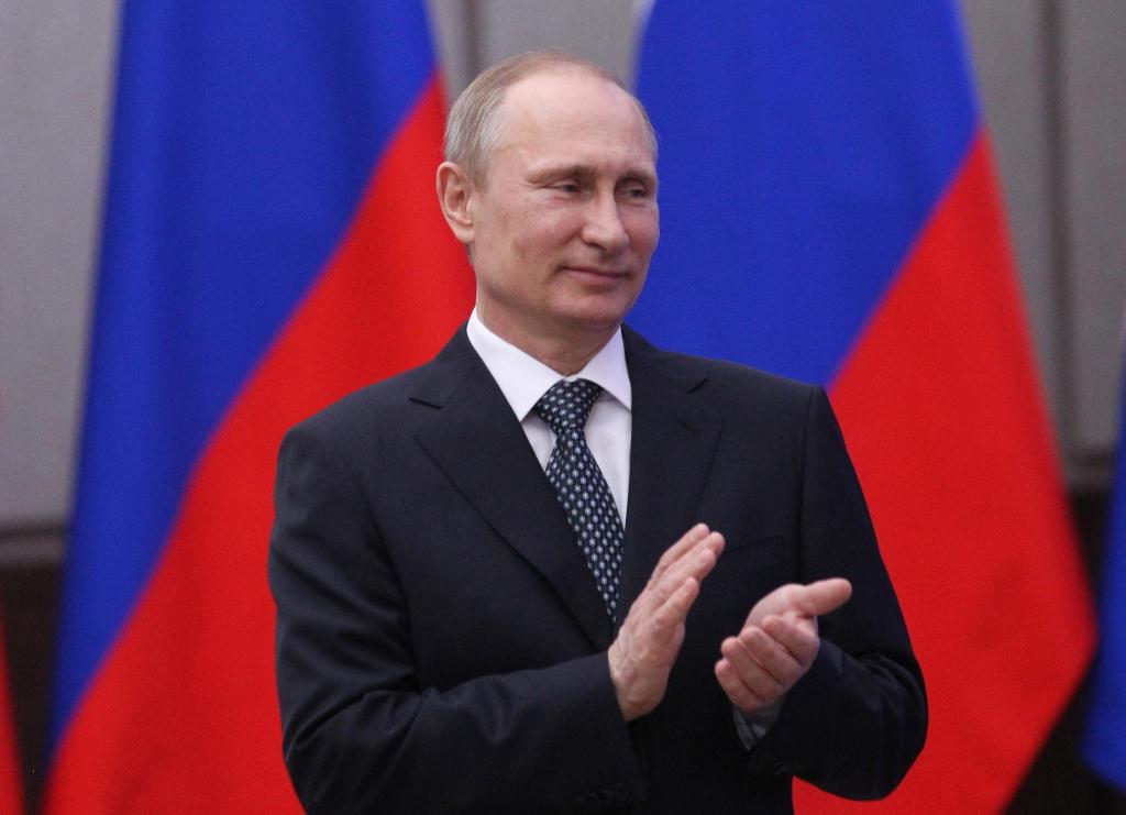 Tổng thống Nga Vladimir Putin. 