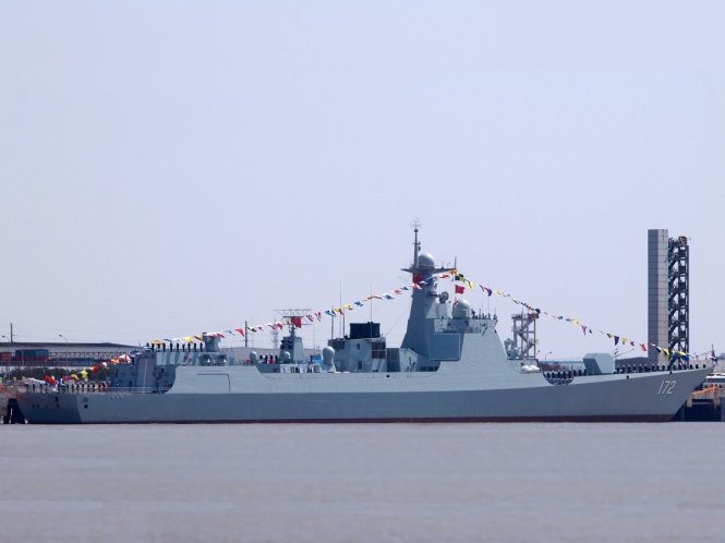 Tàu khu trục Luyang III của Trung Quốc Ảnh: China Defence