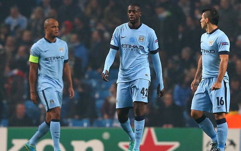 Còn Man City thì đang tụt dốc không phanh (Ảnh: Getty)