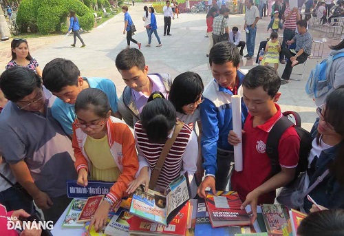 Local readers at the event