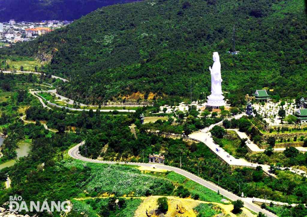 Khu vực chùa Linh Ứng (núi Sơn Trà)