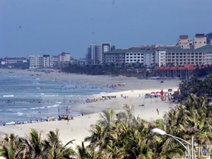 My Khe Beach, central Da Nang city. (Photo: VNA)