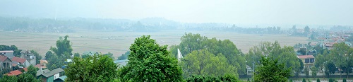    The Muong Thanh rice field surrounding the A1 Hill - the most famous battlefield of the Dien Bien Phu campaign