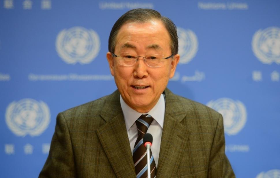 Tổng Thư ký Liên hợp quốc Ban Ki-moon (Ảnh: AFP)