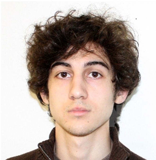 Chân dung nghi phạm Dzhokhar Tsarnaev. (Nguồn: AFP/TTXVN)