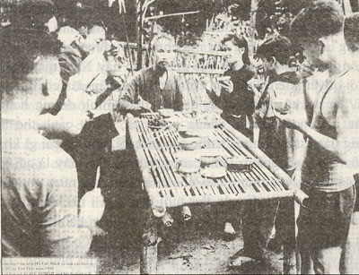 Bữa cơm của Bác Hồ và các chiến sỹ ở Tân Trào trong những ngày kháng chiến chống thực dân Pháp