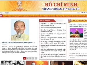 The e-portal enables aims to raise public awareness of late President Ho Chi Minh's ideology and morality (Source: VNA)