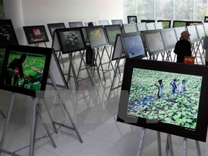  A photo exhibition (Photo: VNA)