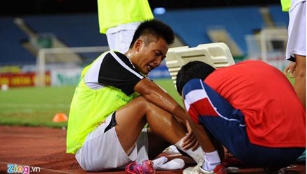 Tiền đạo Hồ Tuấn Tài bị loại khỏi danh sách dự SEA Games của U23 Việt Nam vào phút cuối. 