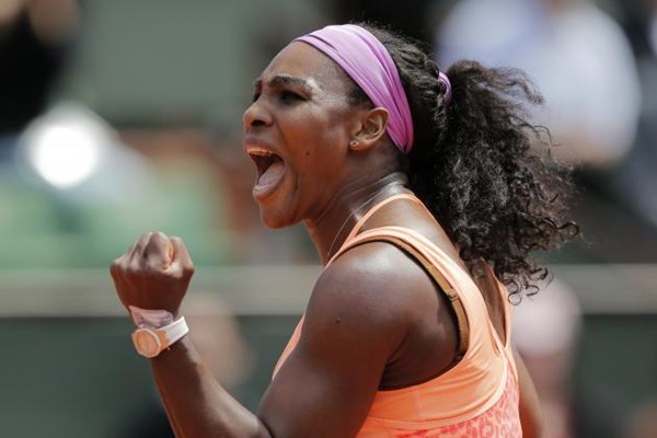 Serena đang thể hiện một phong độ rất cao ở Roland Garros năm nay 