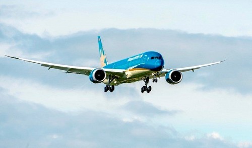 Vietnam Airlines Boeing 787-9 Dreamliner is seen in this undated handout photo provided by the national flag carrier.