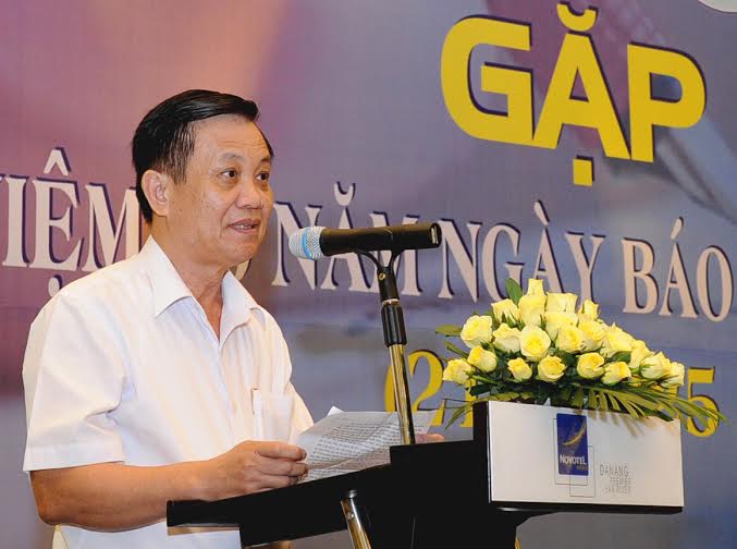 Bí thư Thành ủy, Chủ tịch HĐND thành phố Đà Nẵng Trần Thọ phát biểu tại buổi lễ