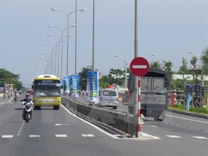 National Highway 1A running through Quang Nam province. (Photo: VNA)